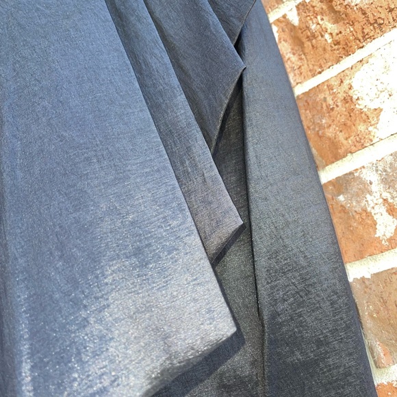 Calvin Klein Stunning Black Pleated Cocktail Dress: Size 6P - Picture 2 of 7